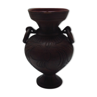 Terracotta vase