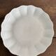 Set of 4 white porcelain deep plates – Giraud Limoges – 21.5