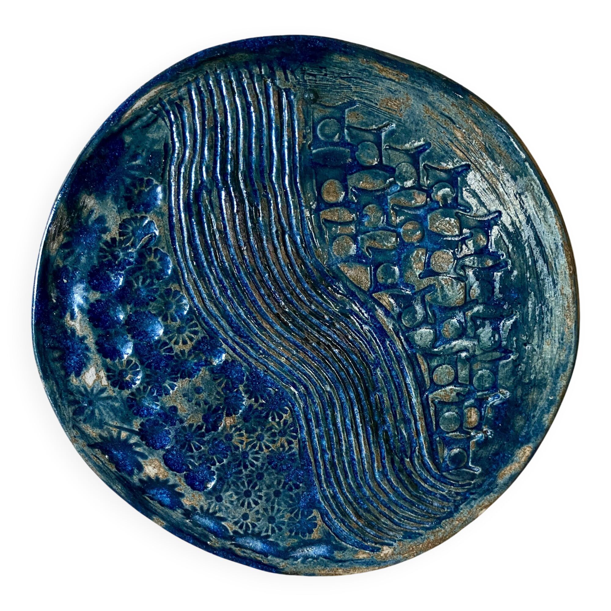 Ceramic trivet, 1970s
