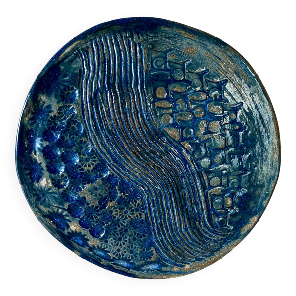 Dessous de plat céramique, années 70