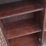 Console sideboard with shelf and mesh door