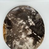 Dish in petrified wood