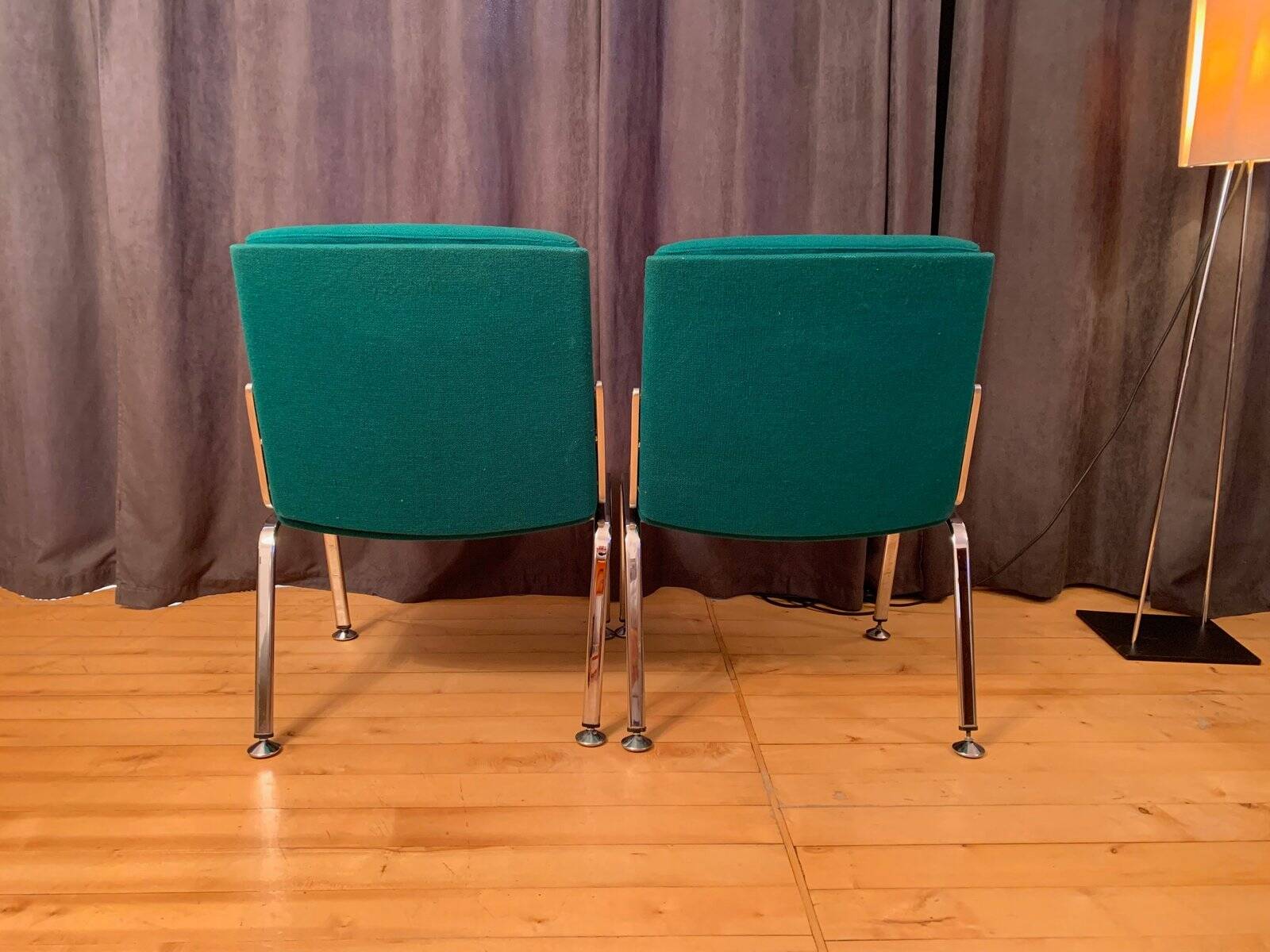 Set of vintage German Drabert chairs, 1970s