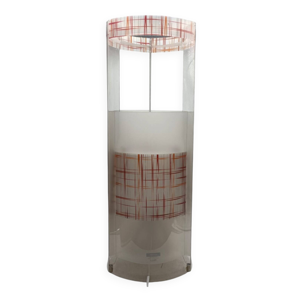 Lampe Slamp ''Kristall'' italienne vintage - Opalflex