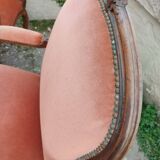Paire de fauteuils anciens style louis xv