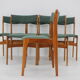 1960s Set of Six Teak Dining Chairs, Denmark