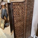 Two-door bamboo wardrobe