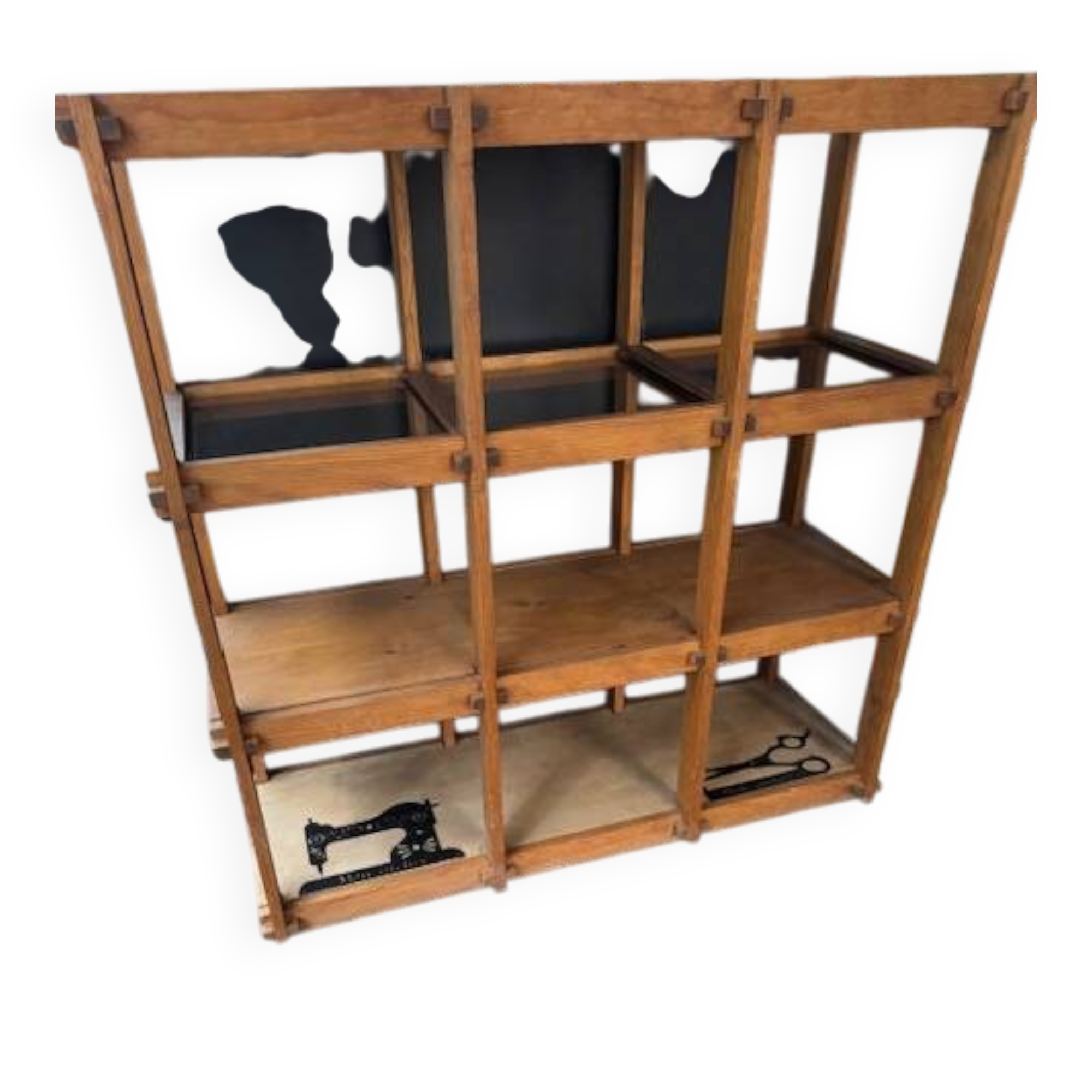Regain library in elm and smoked glass
