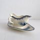 Antique ironstone sauceboat “Summer” Clairefontaine