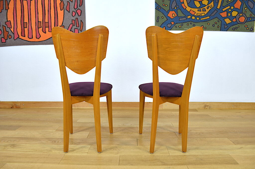 Paire de chaises 1950