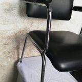 Chrome Seat with black trim