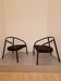 Pair of designer armchairs from the 1980s