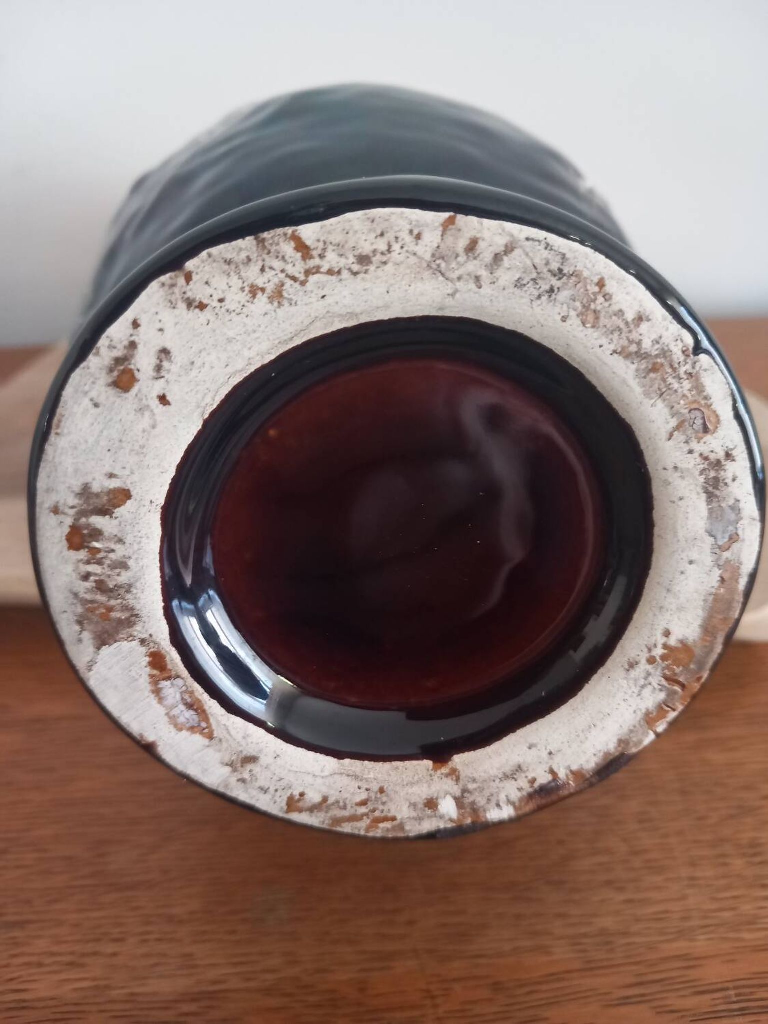 Grand Vase Vallauris "Lave Émaillée" – Design Iconique (Années 60/70)