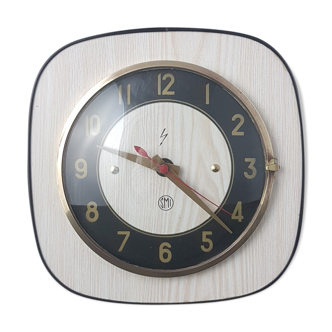 Vintage SMI clock in formica