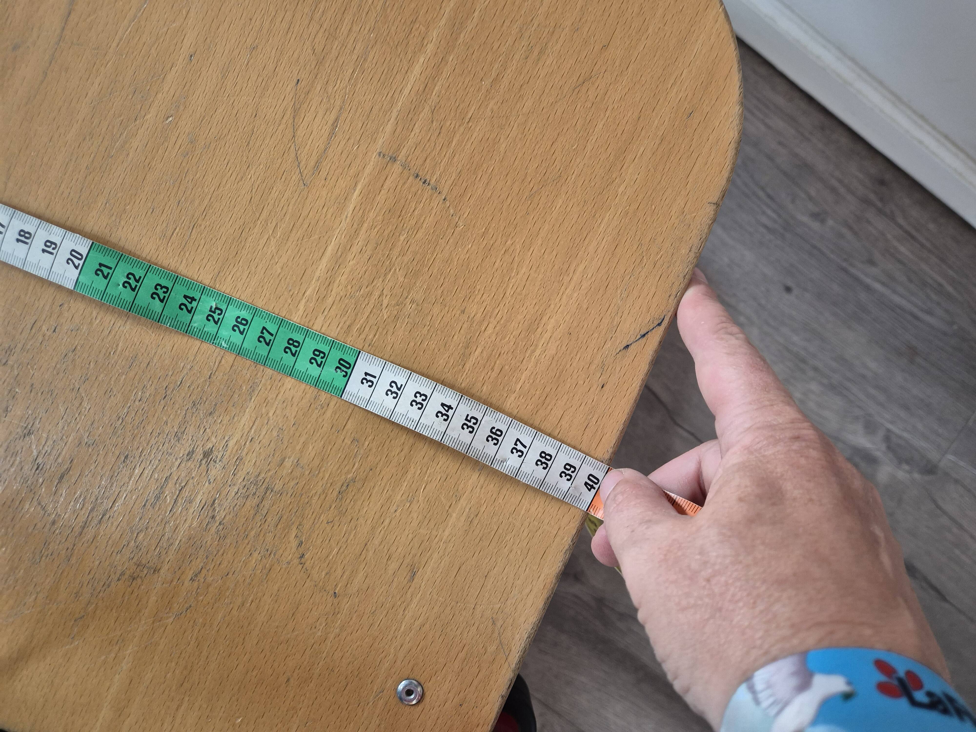 red metal and wood school chair for children