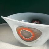 Murano basin in opaline glass