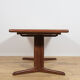 Table à manger extensible en palissandre de style mid-century moderne, Danemark, années 1960.