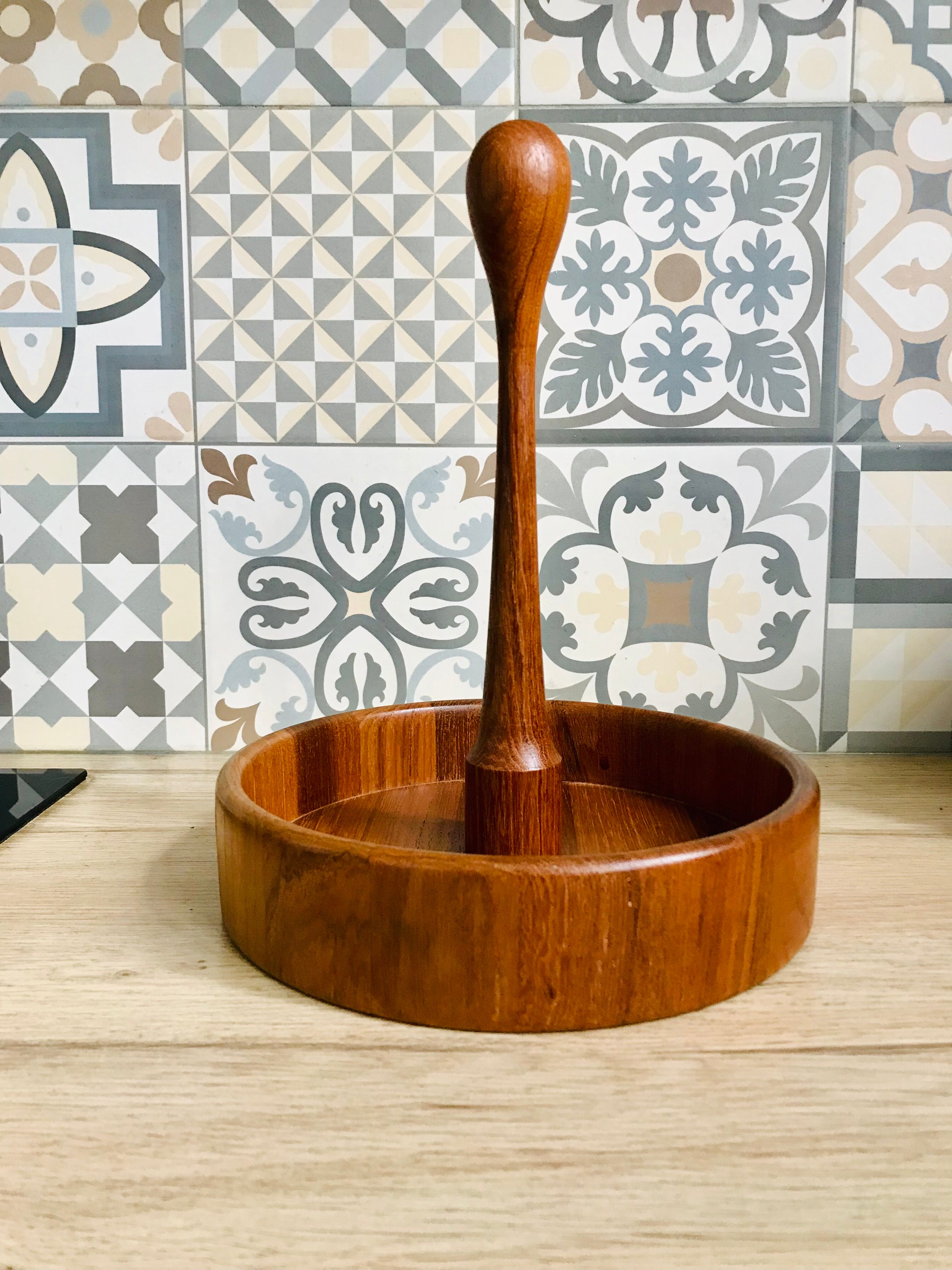 Vintage Scandinavian teak top Digsmed 1964