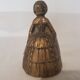 Women's bronze table bell