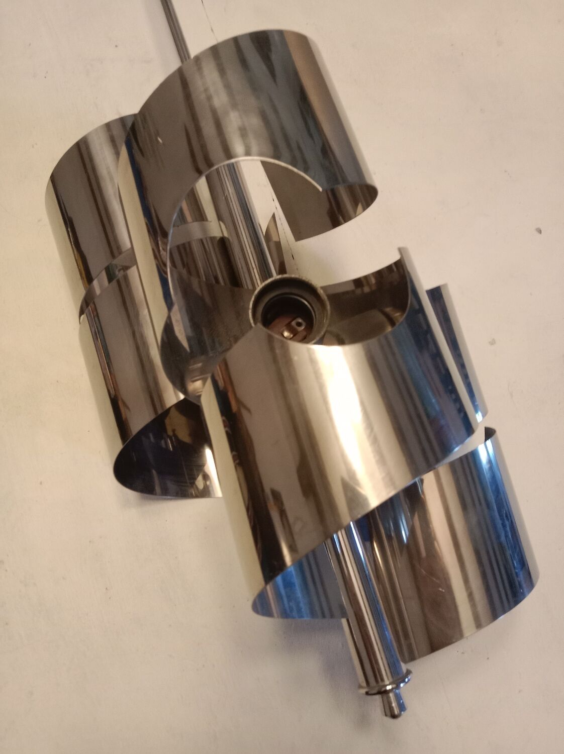 Suspension chrome 3 feux