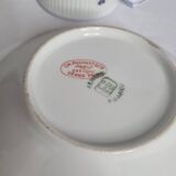 Pillivuyt porcelain tea or coffee service, floral model, Paris exhibition 1900