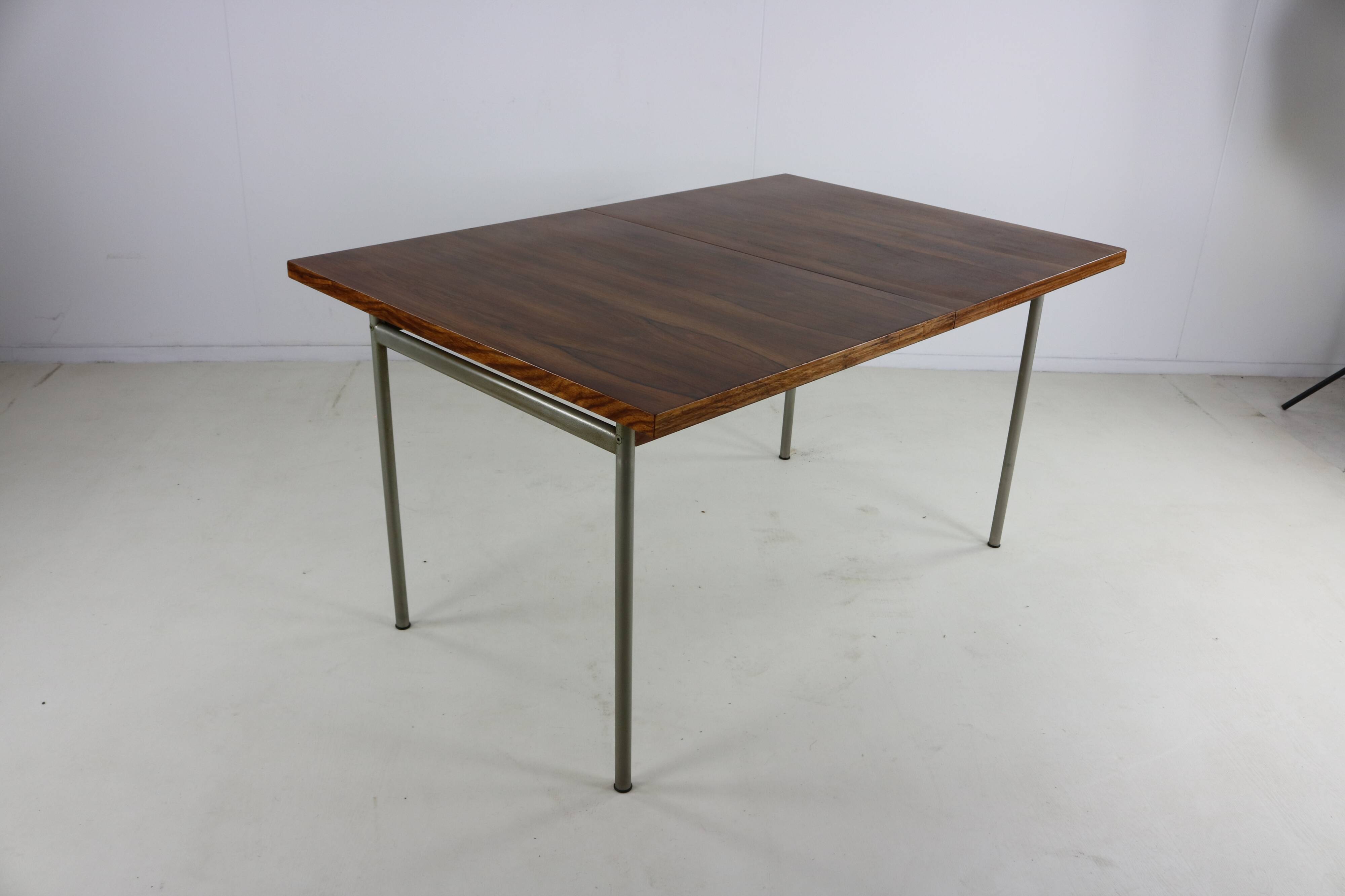 Sixties design rosewood dining table by Cees Braakman for Pastoe