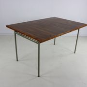 Sixties design rosewood dining table by Cees Braakman for Pastoe
