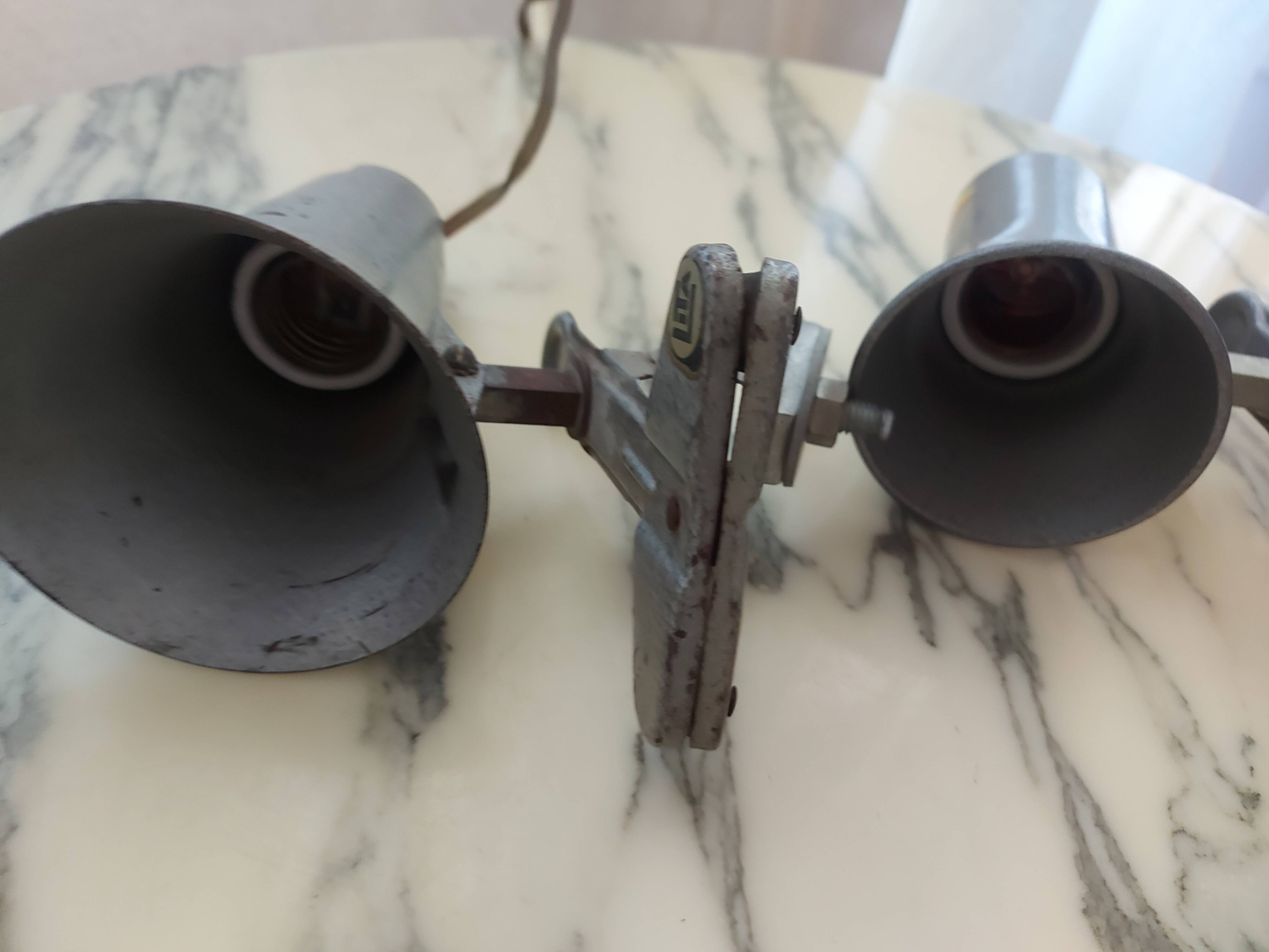 Two vintage spots with pliers Lita