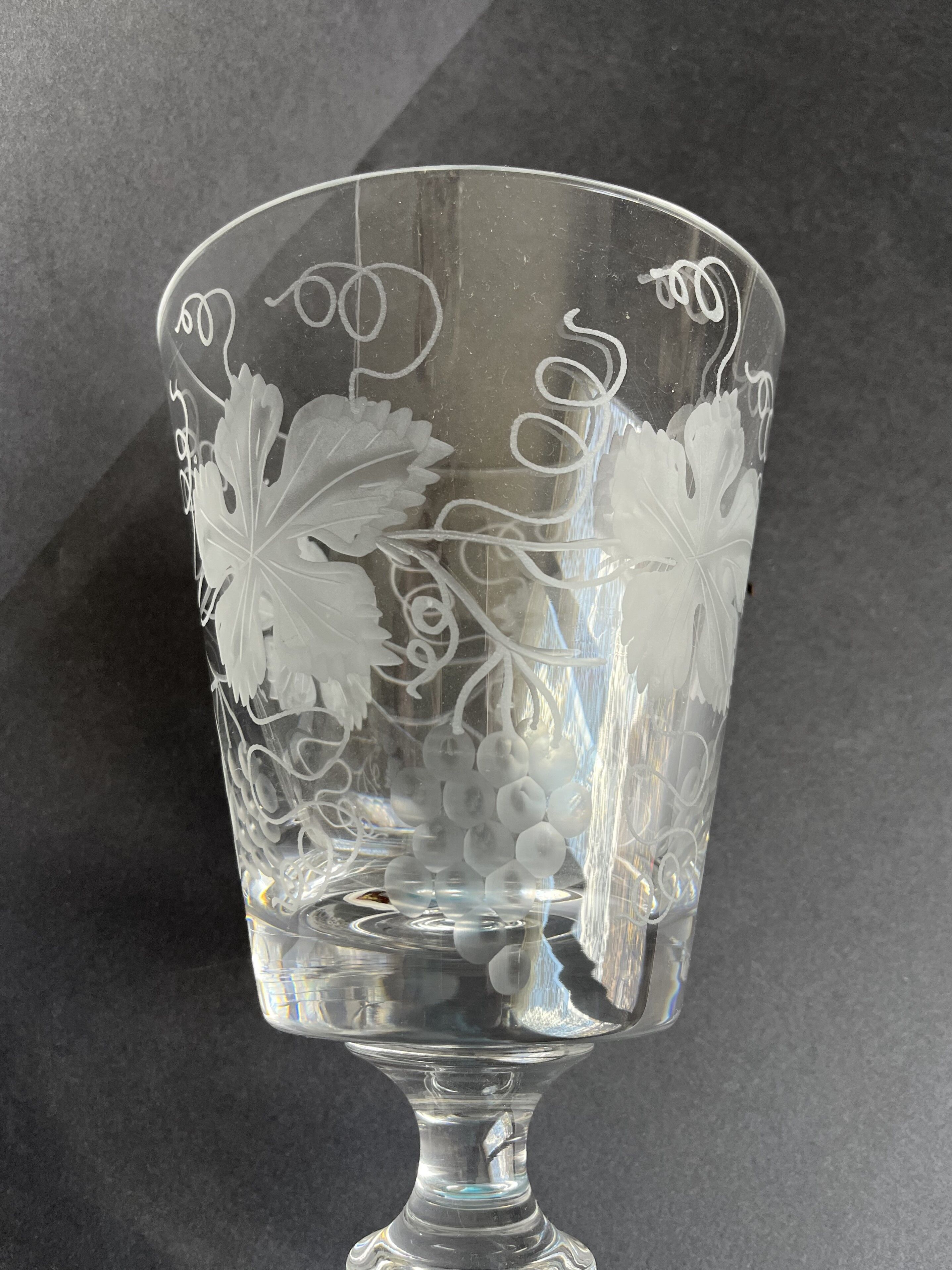 Vase rince raisin