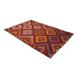 Anatolian handmade kilim rug