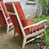 Pair of antique armchairs