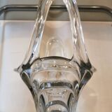Large crystal fruit cup from the 70s