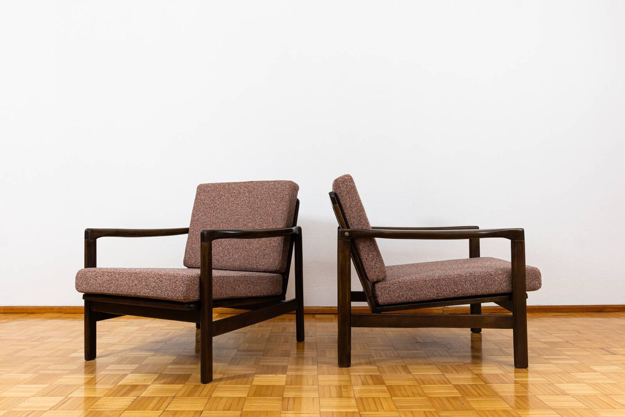 Pair Of Armchairs B-7522 By Zenon Bączyk, Poland, 1960’S