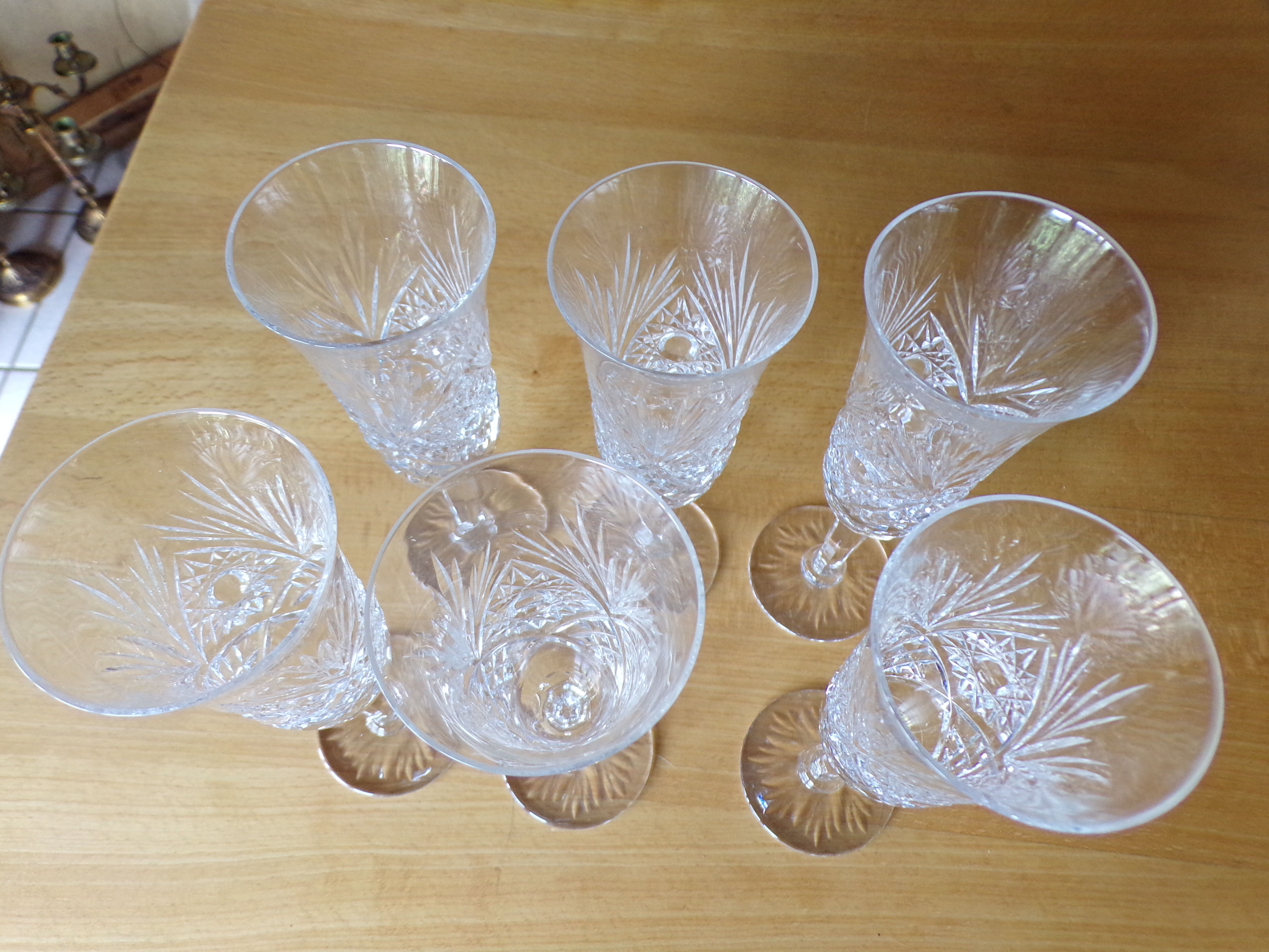 6 flutes à champagne Saint Louis