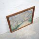 Old painting on panel signed M. Gay