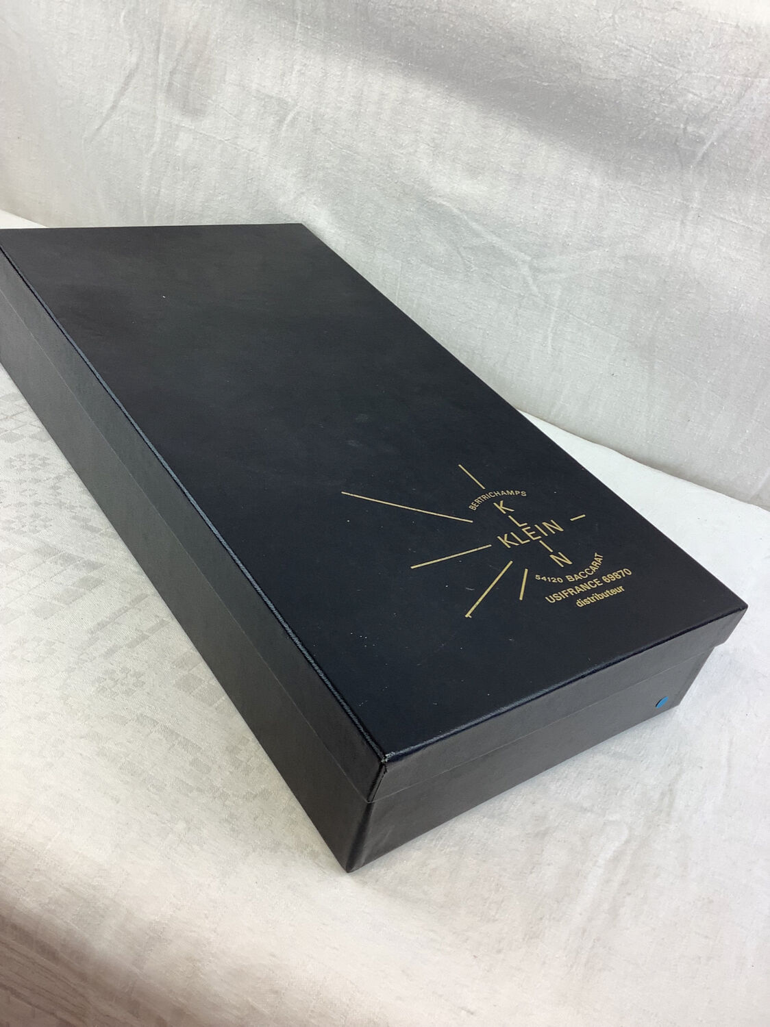 6 Baccarat crystal flutes made in france