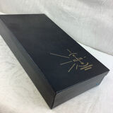 6 Baccarat crystal flutes made in france