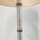 Mid-Century frosted glass floor lamp brass Richard Essig 1960s
