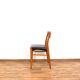 Mid-Century Danish Teak and Leather Dining Chairs by Arne Wahl Iversen for Glyngøre Stolefabrik, 196