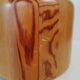 Large Vintage Turned Wood Lamp Base