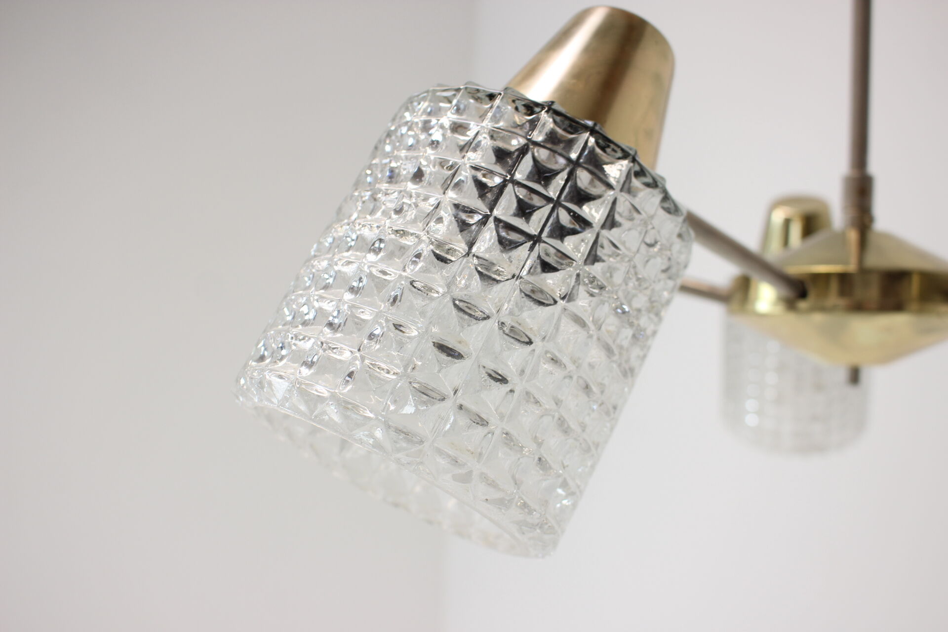 Mid-Century Chandelier / Kamenický Šenov, 1970's