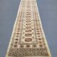 Vintage Indian Long runner 475x80 cm Bokhara wool rug tribal handmade