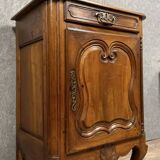 Louis XV Provençal jam cupboard in solid walnut