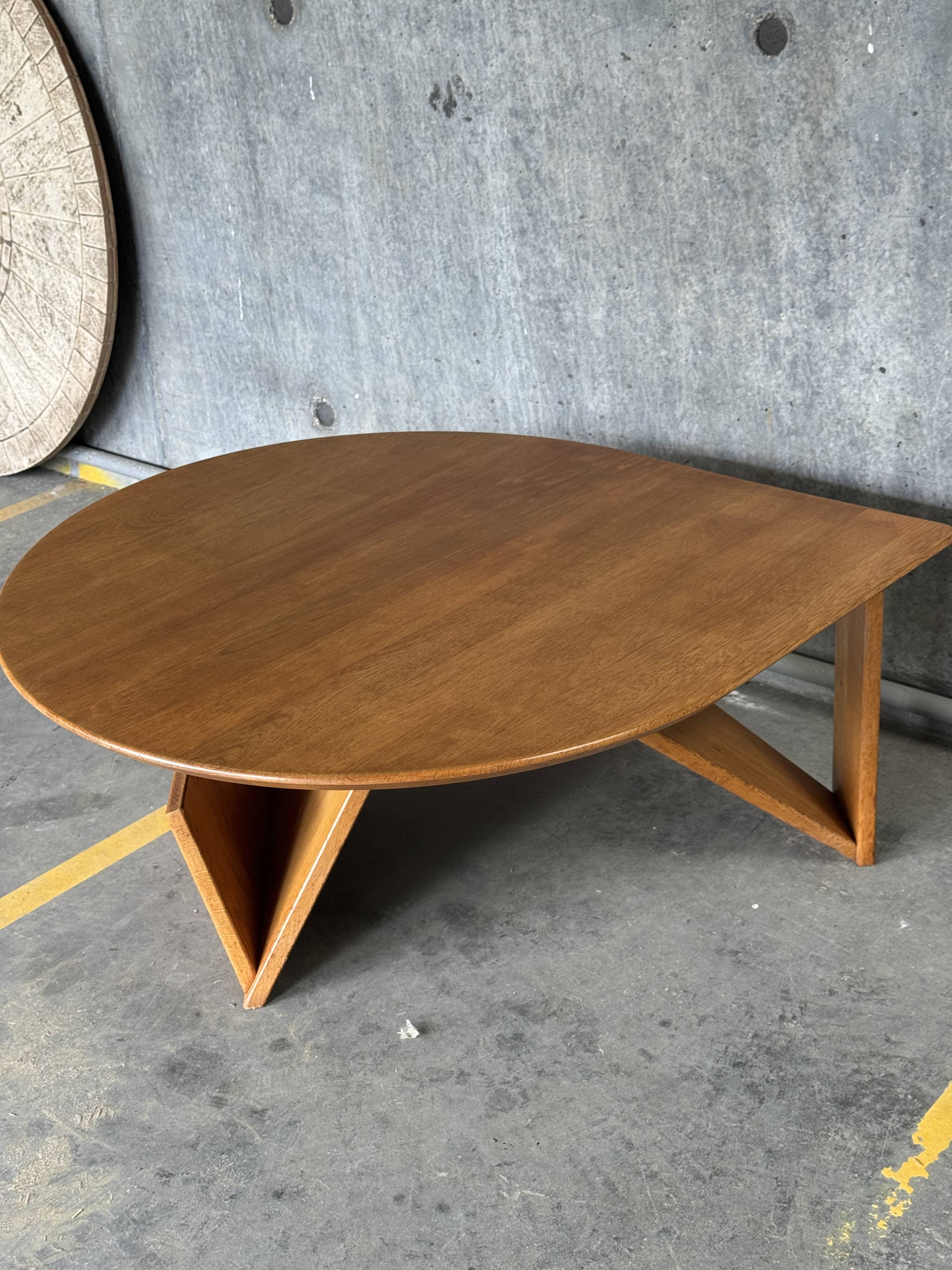Modernist Brutalist Salon Table