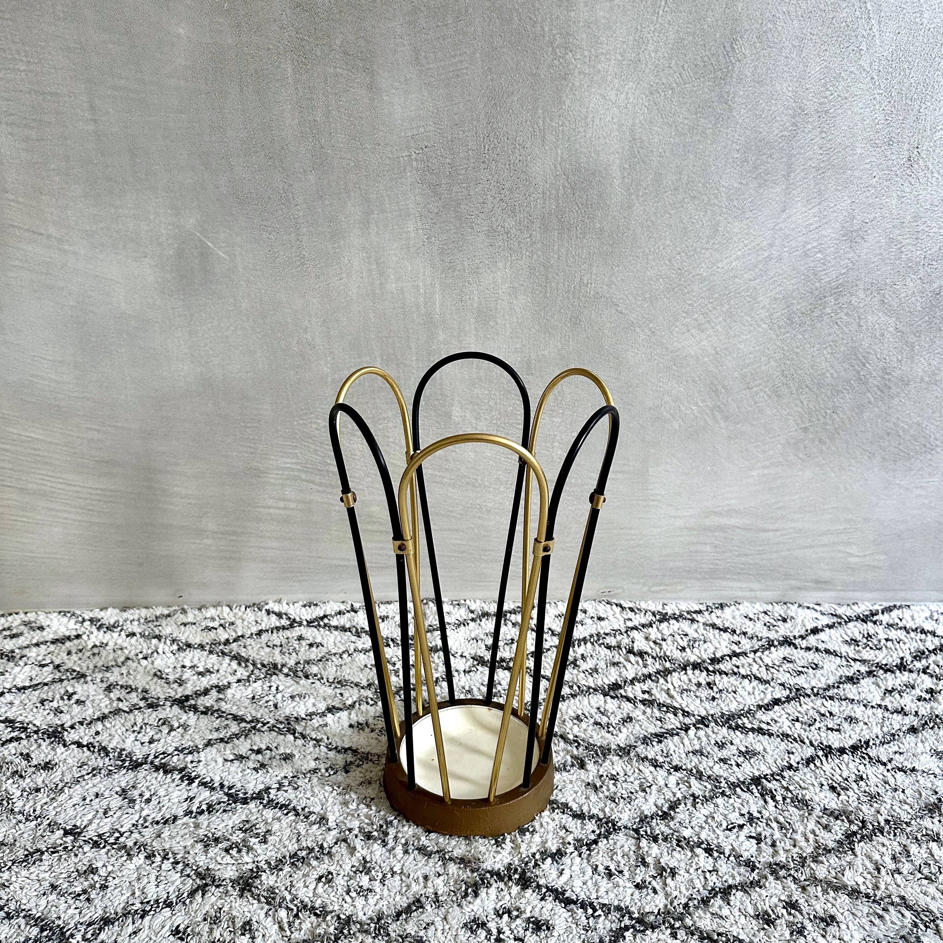 Mid-century umbrella stand, 1960s vintage