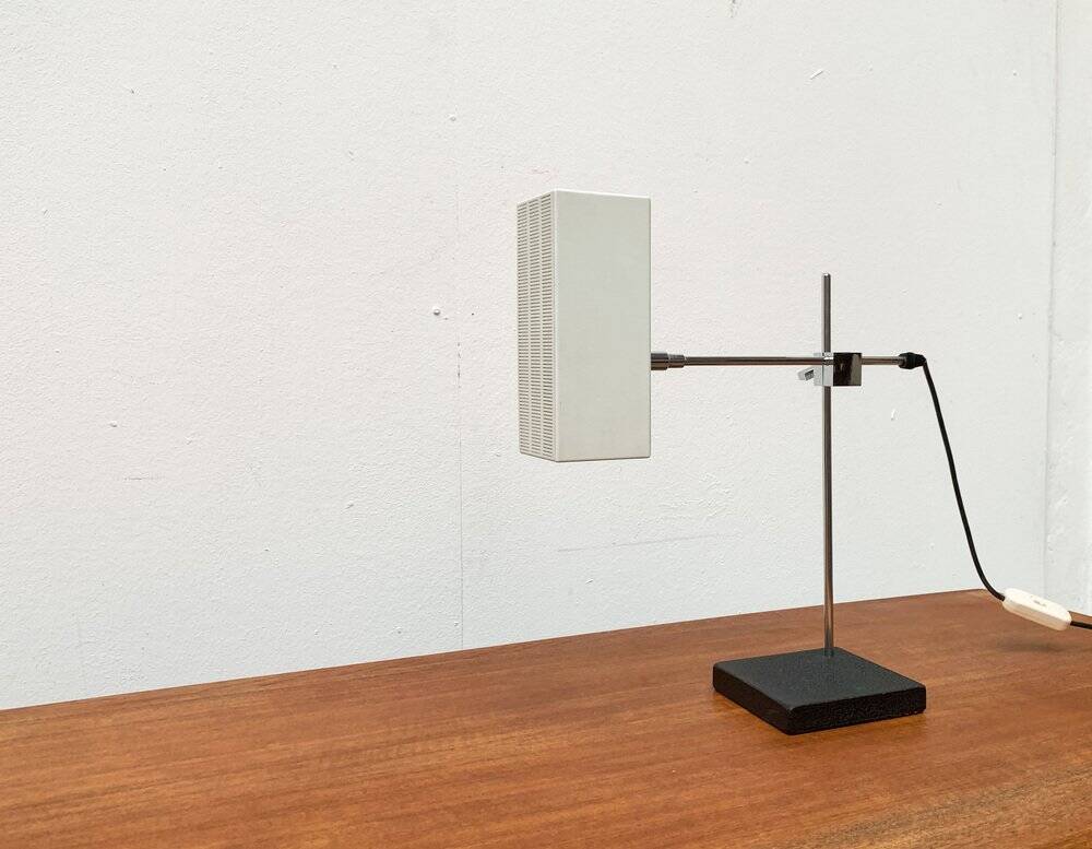 Flamant Mid-Century table lamp, Swiss German by Max Bietenholz, 1960s
