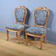Paire de chaises en chêne, style Louis-Philippe, milieu XXème
