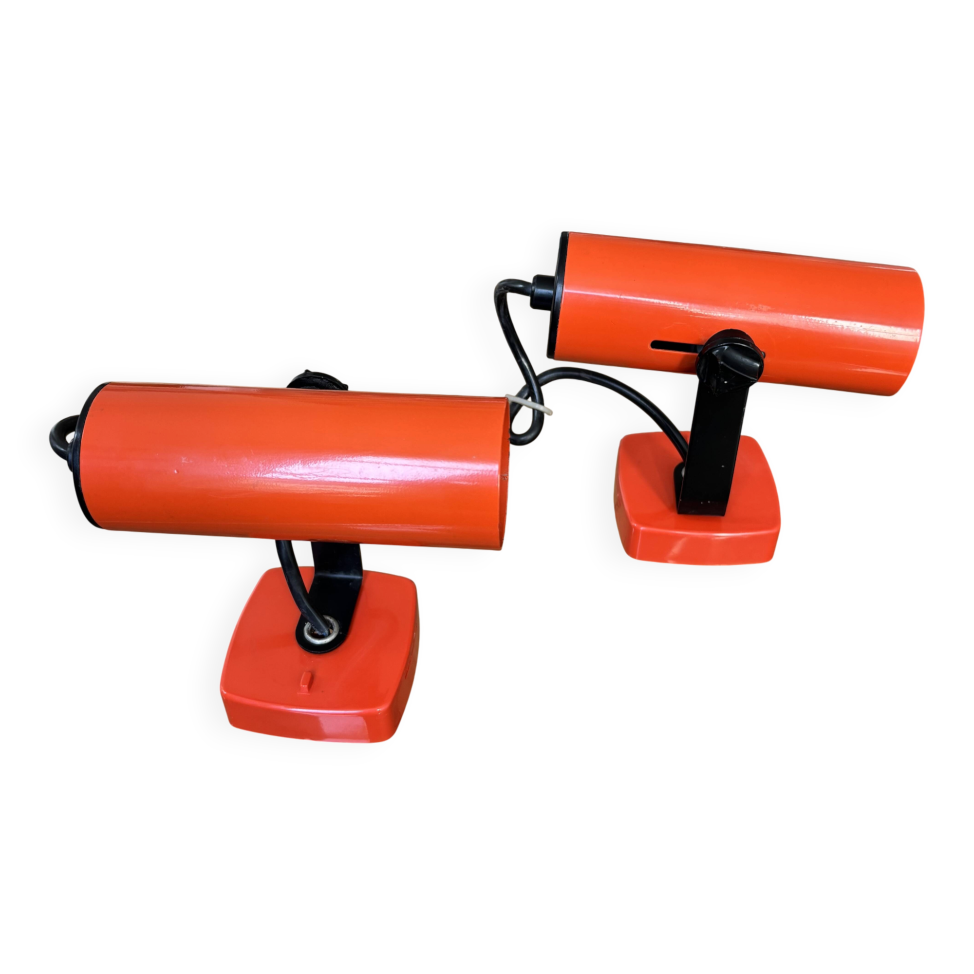 Pair of vintage Targetti Sankey wall lights