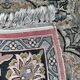 Antique hand-knotted Bakhtiari Persian rug, wool on cotton weft, 277x180cm