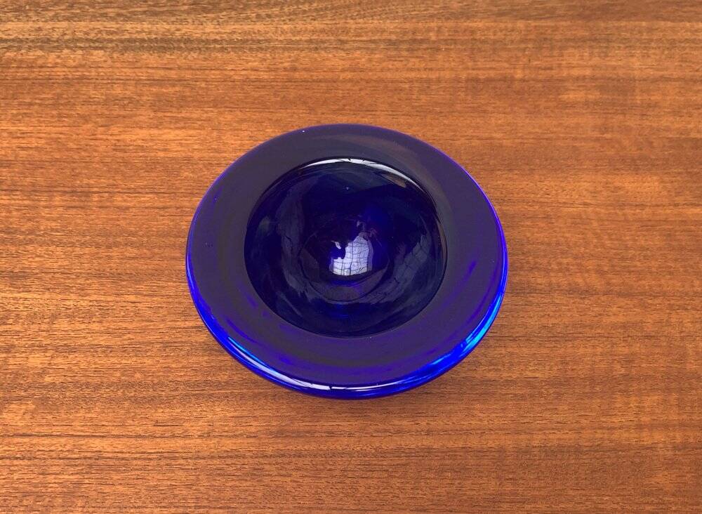 Vintage Swedish glass bowl by Kosta Boda